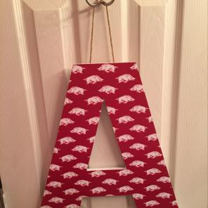 A For Arkansas Razorbacks