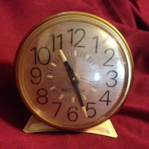 Vintage Wind Up Westclox Alarm Clock