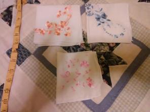 Beautiful vintage hankie lot