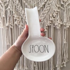 Rae Dunn Clay SPOON Rest