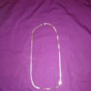 Flat Herringbone Chain 14k Gold