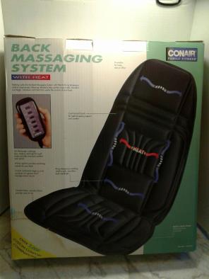 Brand new conair back massaging system