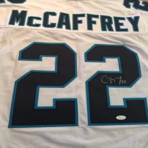 Christian Mccaffrey Signed Jersey JSA WP