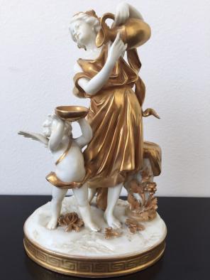 Rudostadt Porcelain Figurine,