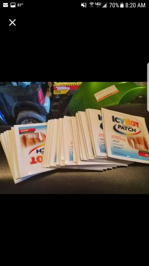25 icy hot patches
