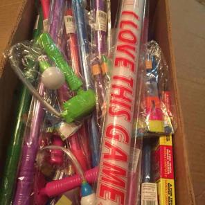 Box of light toys