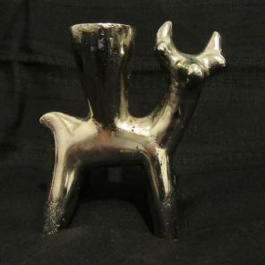 Rare jan barboglio deer candleholder