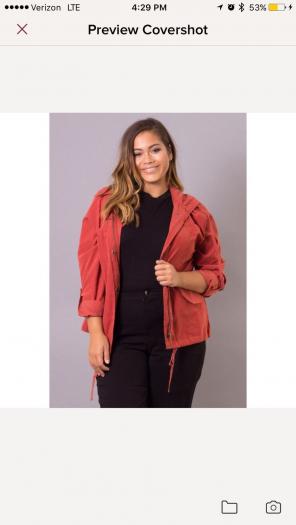 Soft utility parka jacket