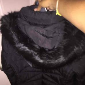 Guess winter coat for women, to the knee