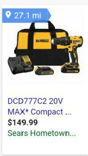 Dwalt 20v cordless power drill