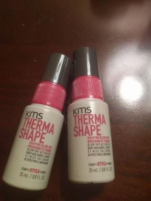 2x KMS Therma Shape Blow Dry Styling NEW
