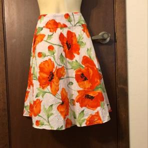 Sag Harbour Eyelet Skirt Size 8 Petitr