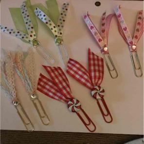 Handmade decorative paper clips