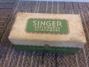 Singer Buttonhole Attachment