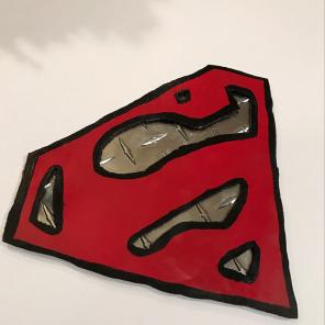 Metal Superman Logo