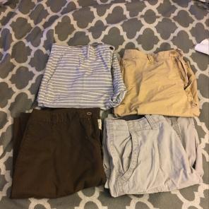 4 Pair Men's Size 36 Shorts