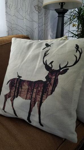 Rustic pillow cover