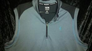 Adidas Clima sleveless shirt halfzip