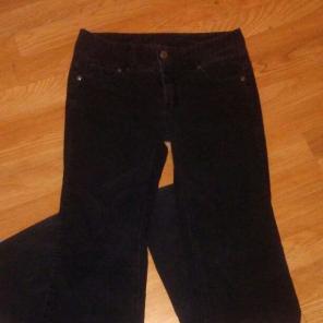 Corduroys black pants size 0