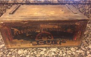 Antique Keebler & Weyl Baking Co. Crate