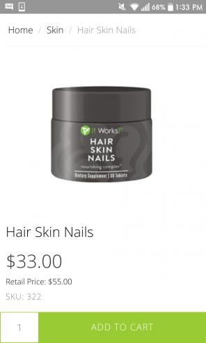 Hair skin and nails