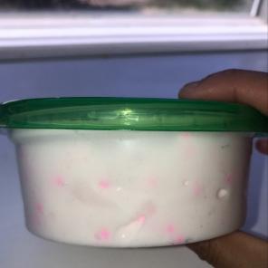 strawberry yogurt slime