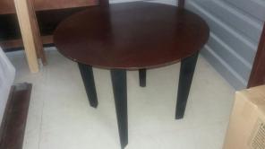 Wood Table with 3 chairs
