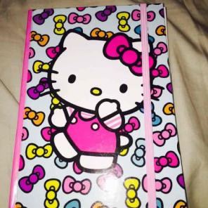 Hello kitty agenda/planner & stickers