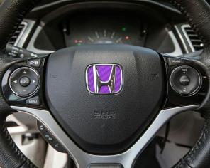 Honda - Inlay - Carbon Fiber - Purple