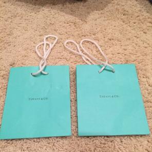 2 Small Tiffany & Co Gift Bags