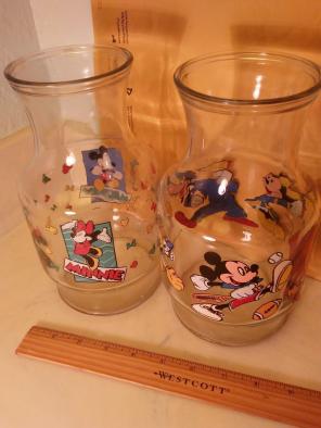 2 disney carafes