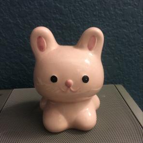 Pink Bunny CoinBank