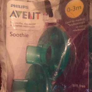 Avent Soothies 0-3 months