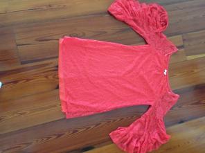 Off The Shoulder Pink Lacy Dress