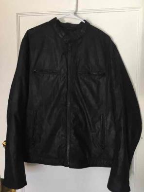 Armani Exchange Faux Shearling Moro coat