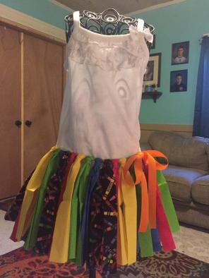 Crayons/1st Day Of School Tutu Size 5/6