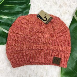 C.C Beanie 2 Tone Peach