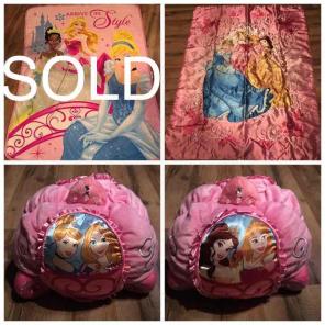 Disney Princess Toddler Bed Setting