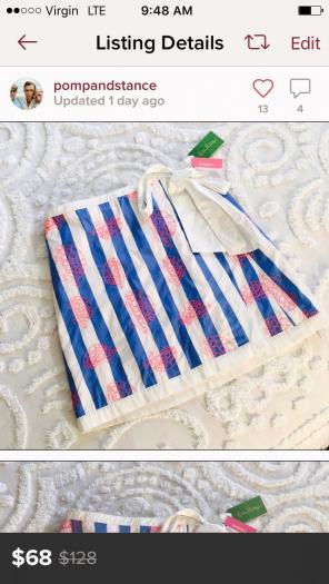 Lilly Reversible Turtle Wrap Skirt