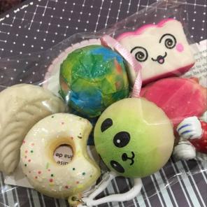 Defected Squishy Grab Bag Plus Free Milk