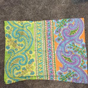 Paisley Print Pillow Shams