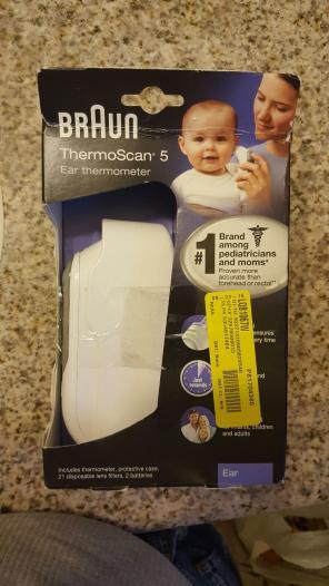 Braun Thermoscan Ear thermometer