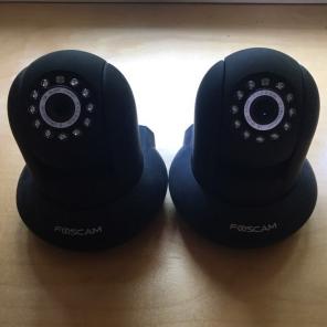 2 Foscam Wireless IP Camera