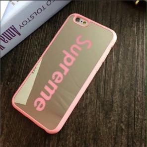 New Pink Supreme case for iphone 6/6s