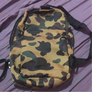 Bape mask and bape bag