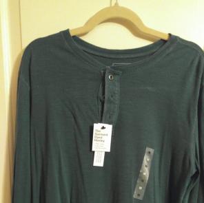 Sonoma Dark green Henley