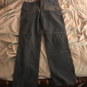 Haggar Blue Khakis Straight Fit