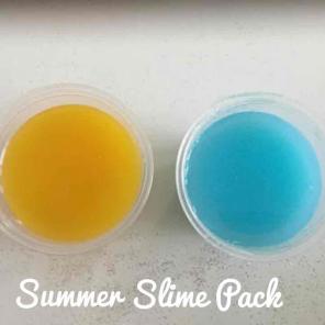 Summer Time Slime Pack 4oz