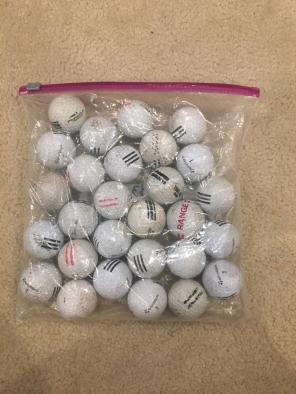 28 Rang Golf Balls