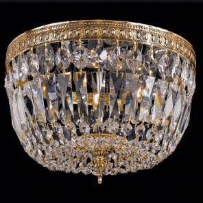 CUT CRYSTAL BASKET CEILING LIGHT